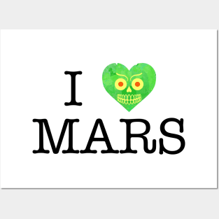 I Heart Mars Posters and Art